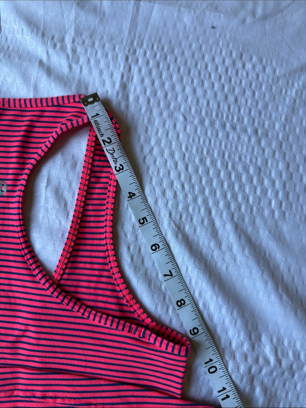 Lululemon Cool Racerback
Hyper Stripe Neon Pink Rugged Blue✨ - Picture 9 of 9